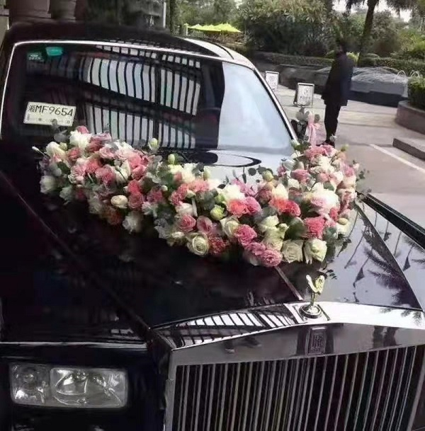 鮮花婚車
